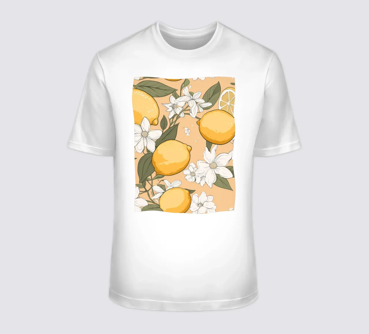 Motivo dei fiori di limone t-shirt da BasicShopByBell