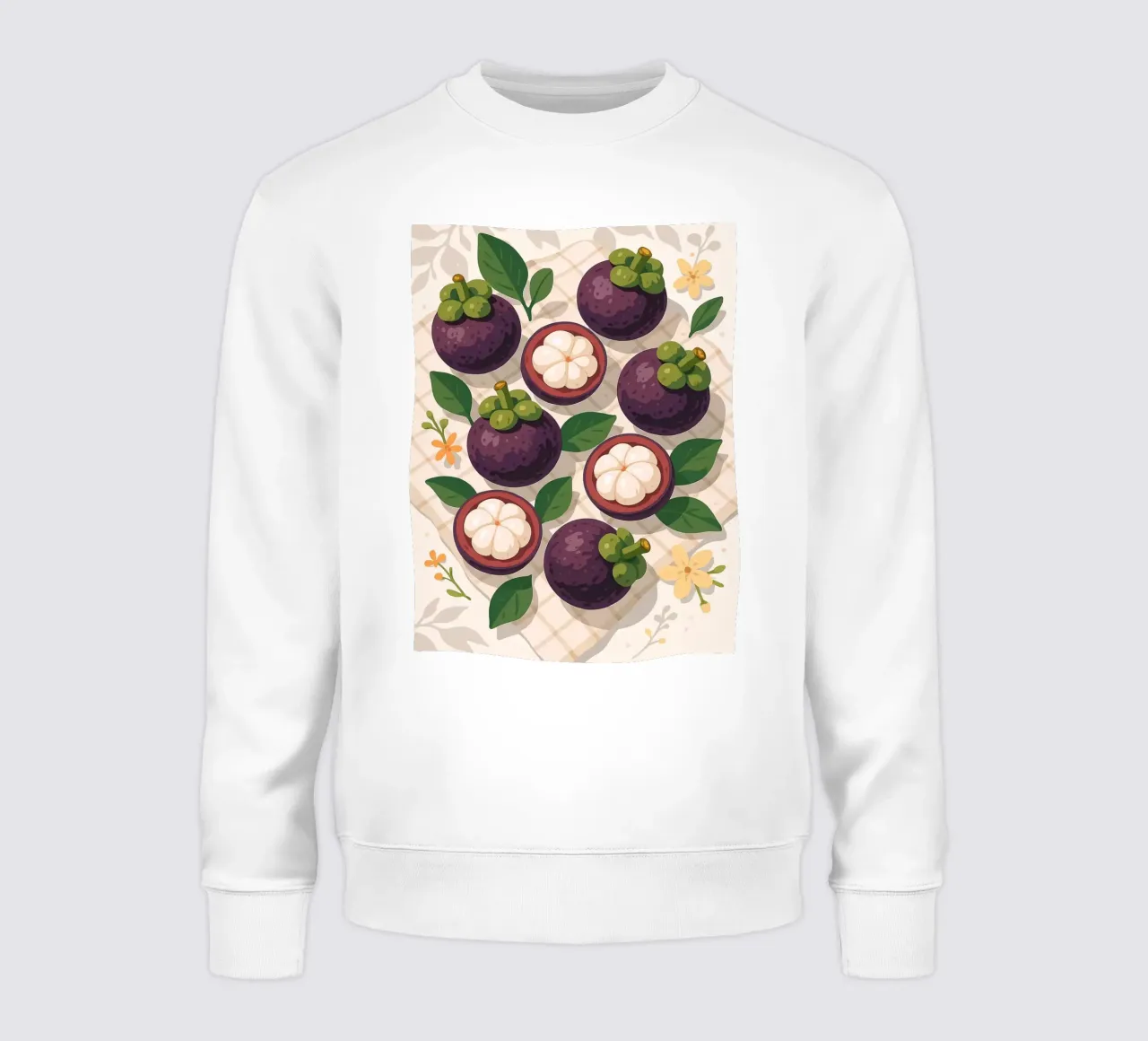 Mangostano - Una tavola stilizzata felpa da BasicShopByBell