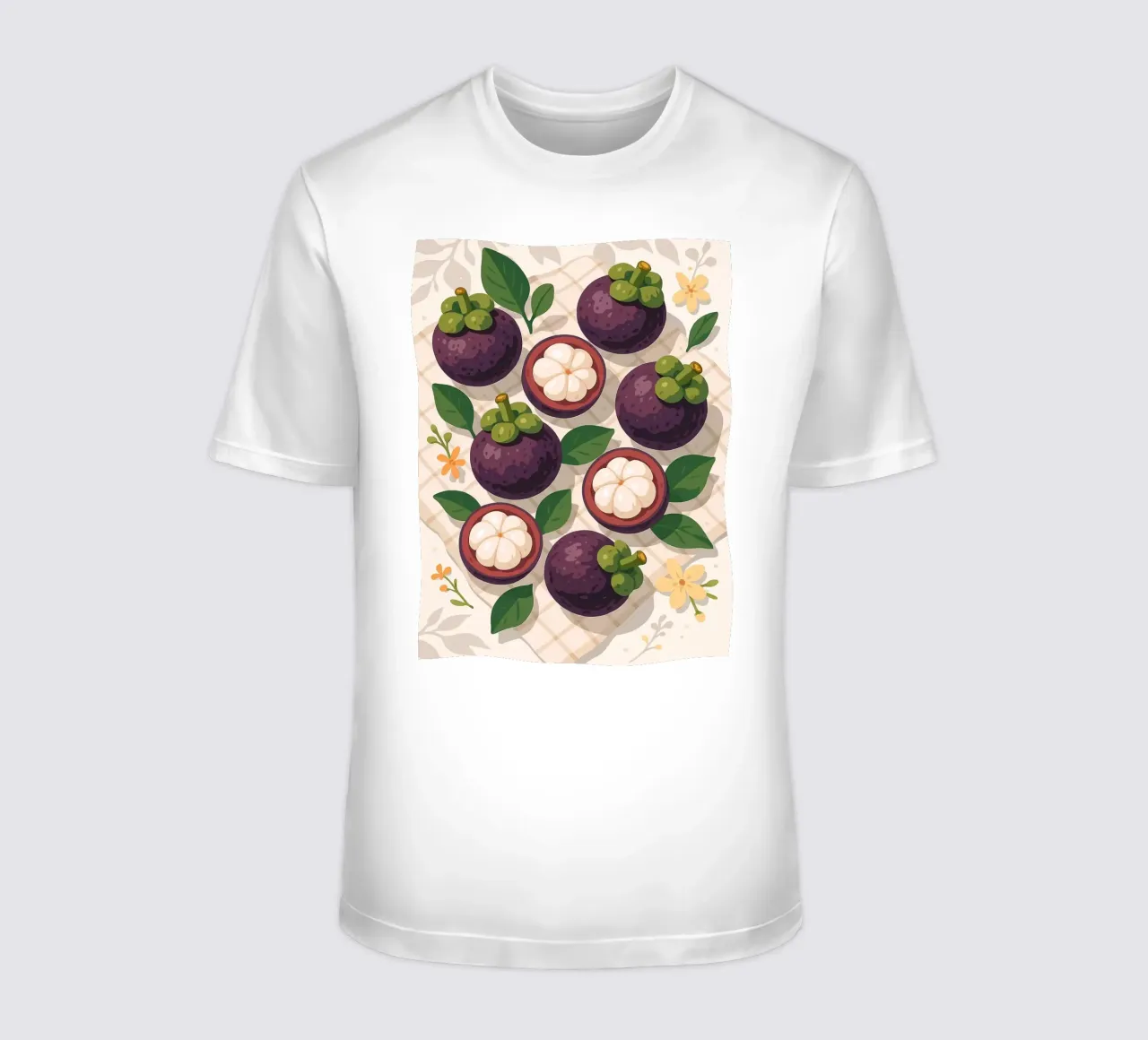 Mangostán - Una mesa con estilo camiseta de BasicShopByBell