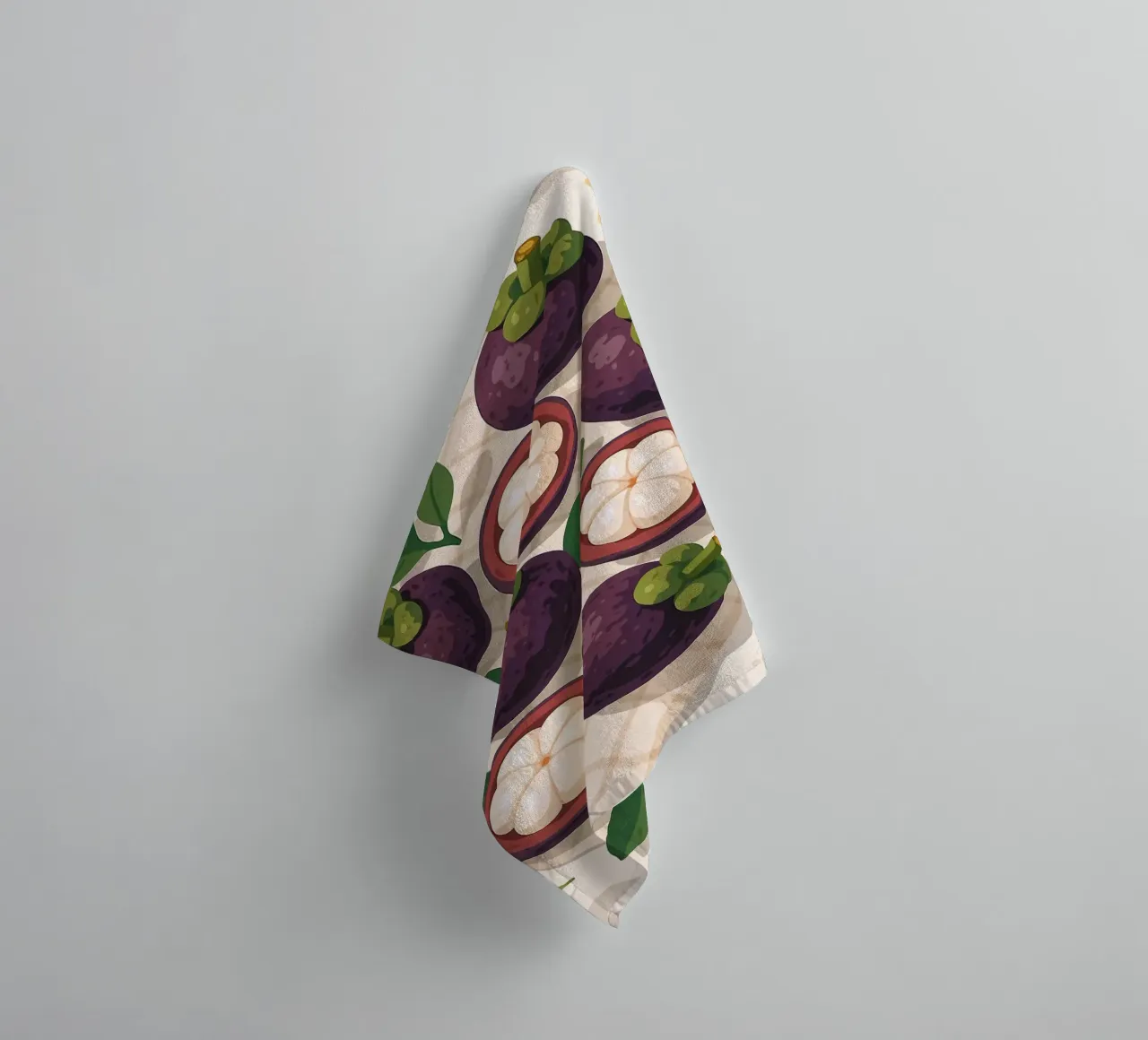 Mangostán - Una mesa con estilo toalla de baño de BasicShopByBell