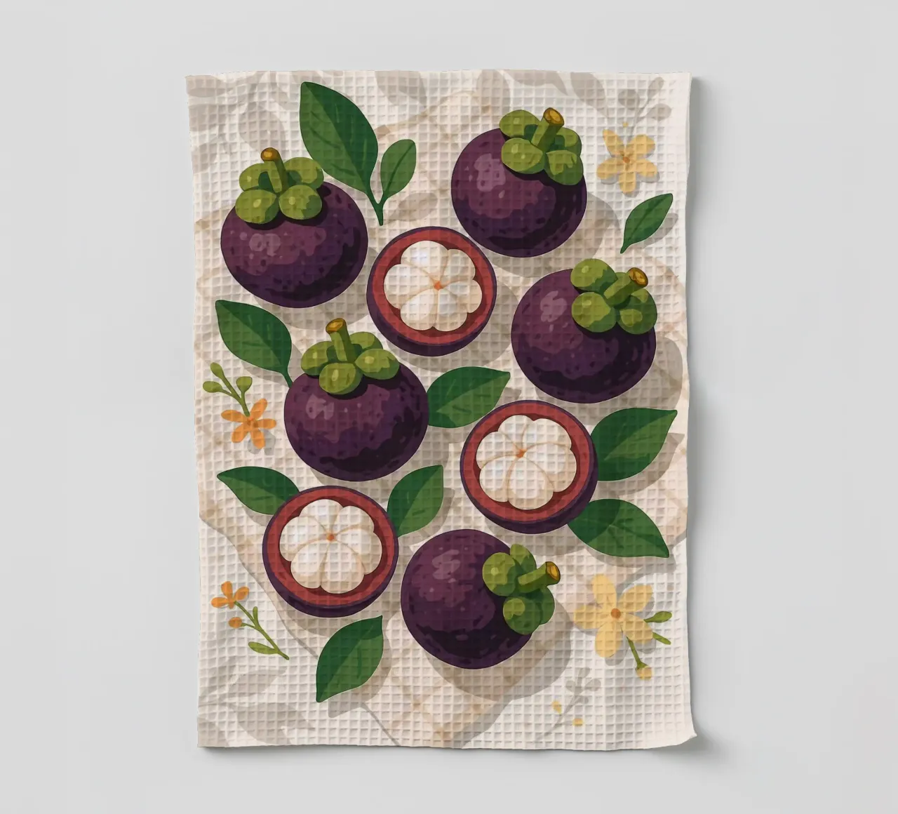 Mangostán - Una mesa con estilo paño de cocina de BasicShopByBell