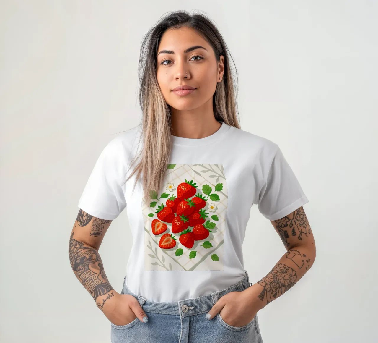 Fresa - Una mesa con estilo camiseta de BasicShopByBell