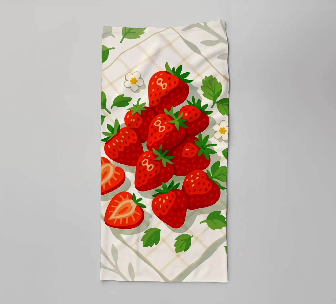 Fresa - Una mesa con estilo toalla de baño de BasicShopByBell