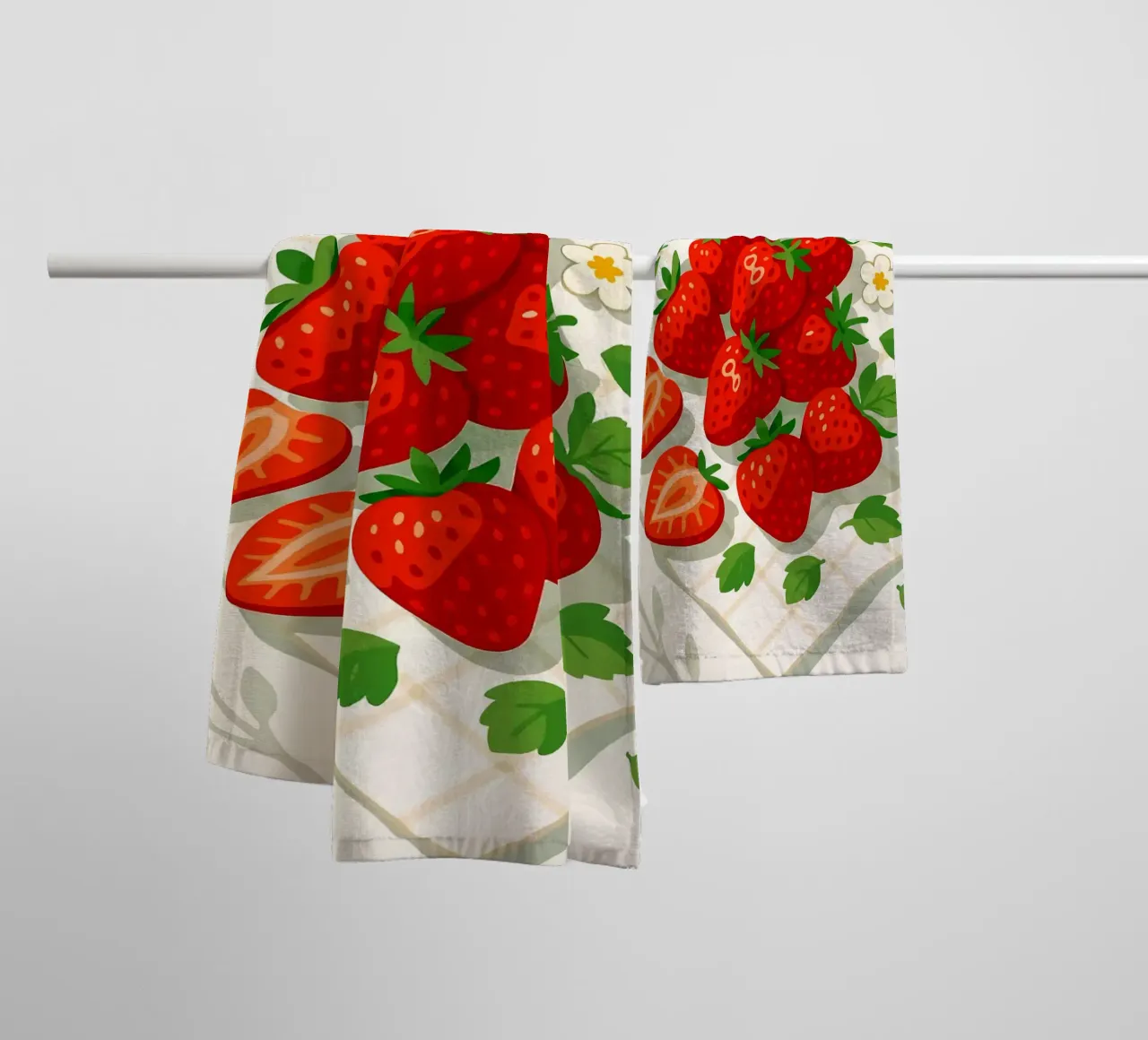 Fresa - Una mesa con estilo toalla de baño de BasicShopByBell