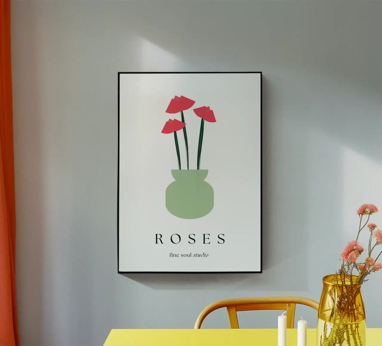 ROSEN Acryl-Glas von studio.ladina