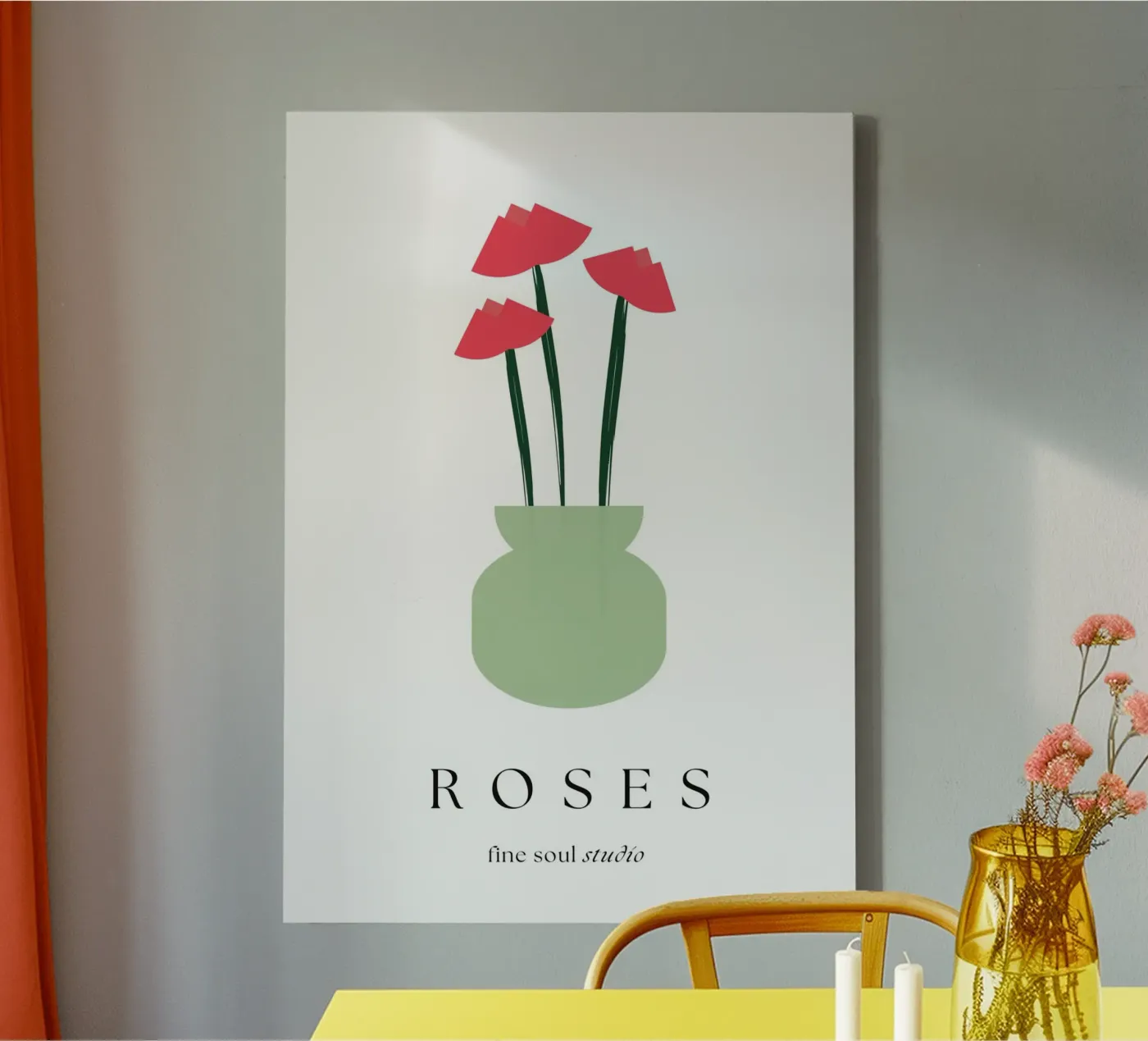 ROSE tela da studio.ladina