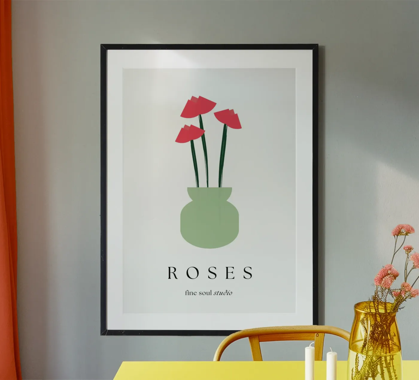 ROZEN poster van studio.ladina