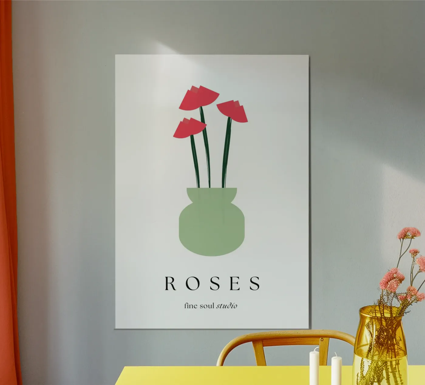 ROZEN poster van studio.ladina