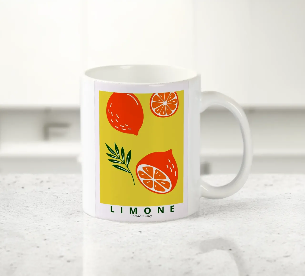 Limone Made in Italy tazza in ceramica da BasicShopByBell