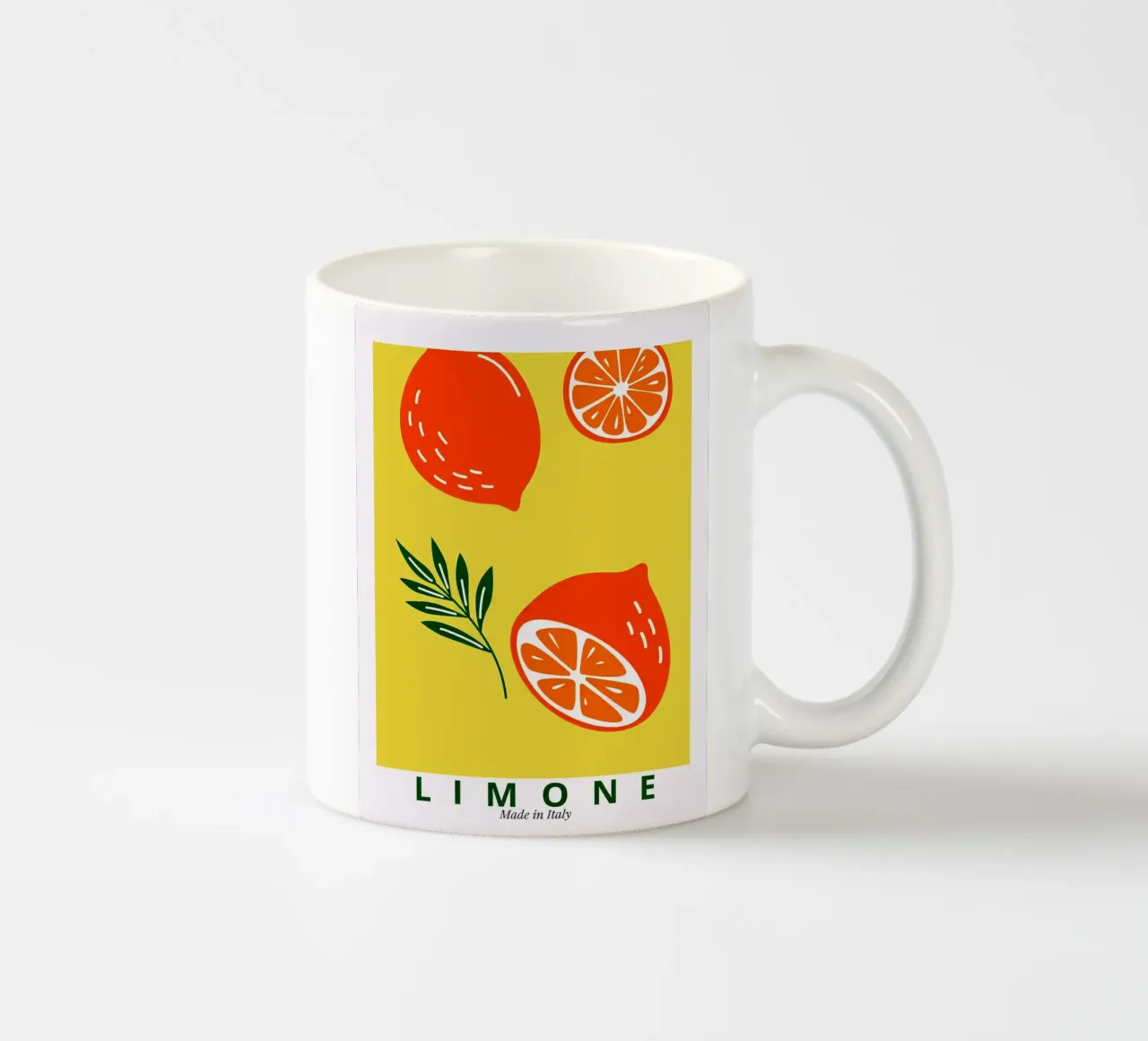 Limone Made in Italy tazza in ceramica da BasicShopByBell
