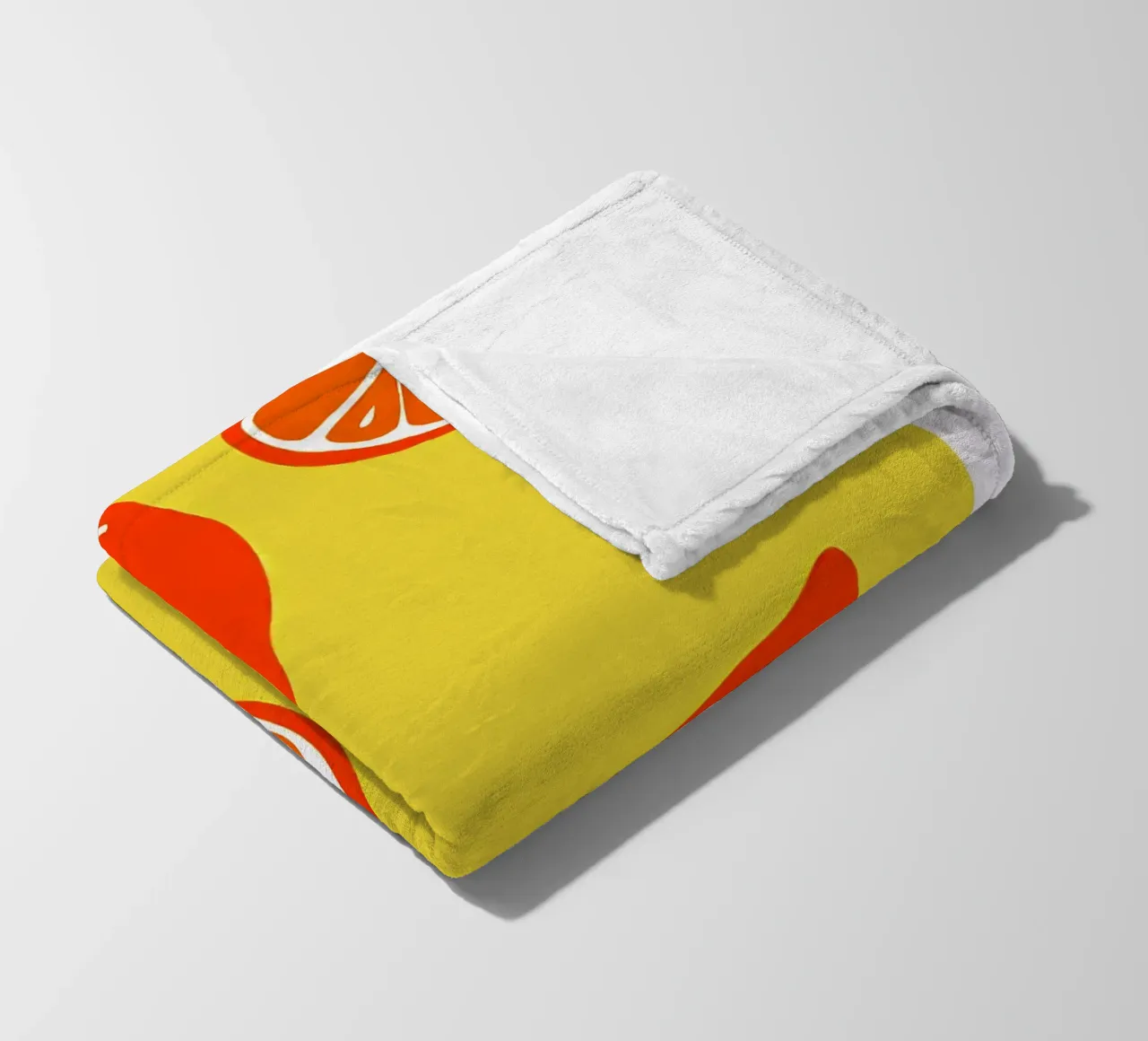 Zitrone Hergestellt in Italien Fleecedecke von BasicShopByBell