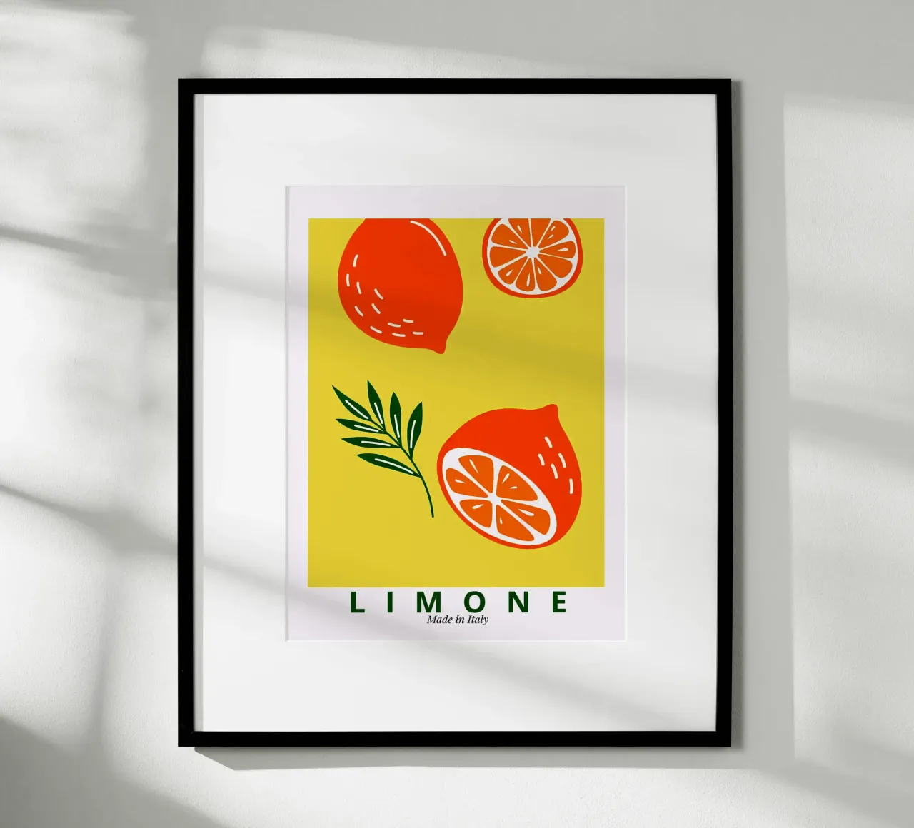 Zitrone Hergestellt in Italien Hahnemühle von BasicShopByBell