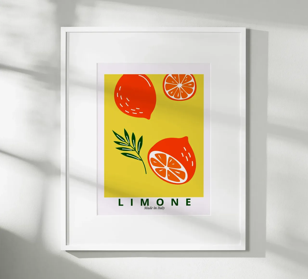 Zitrone Hergestellt in Italien Hahnemühle von BasicShopByBell