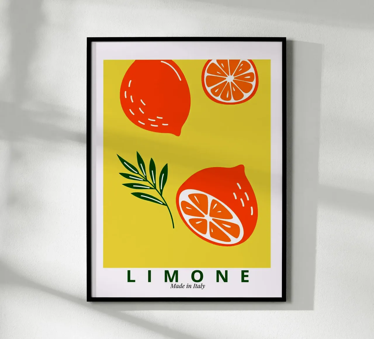 Zitrone Hergestellt in Italien Hahnemühle von BasicShopByBell