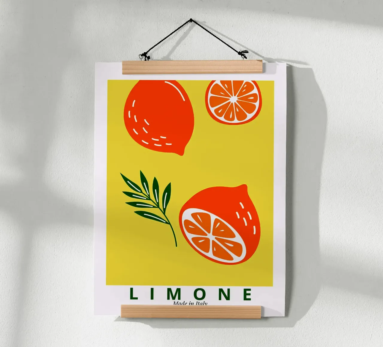 Zitrone Hergestellt in Italien Hahnemühle von BasicShopByBell