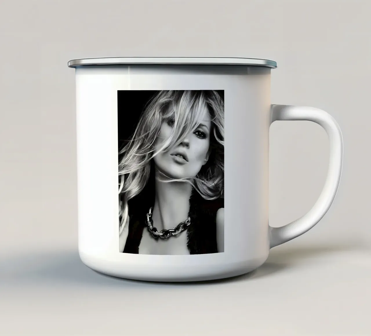 Ombra di platino tazza in smalto da vintage singer