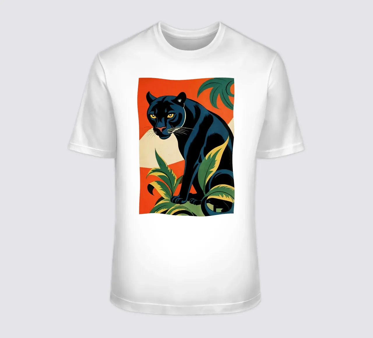 Midnight Panther - Design moderno e retrò Bujaboom t-shirt da bujaboom