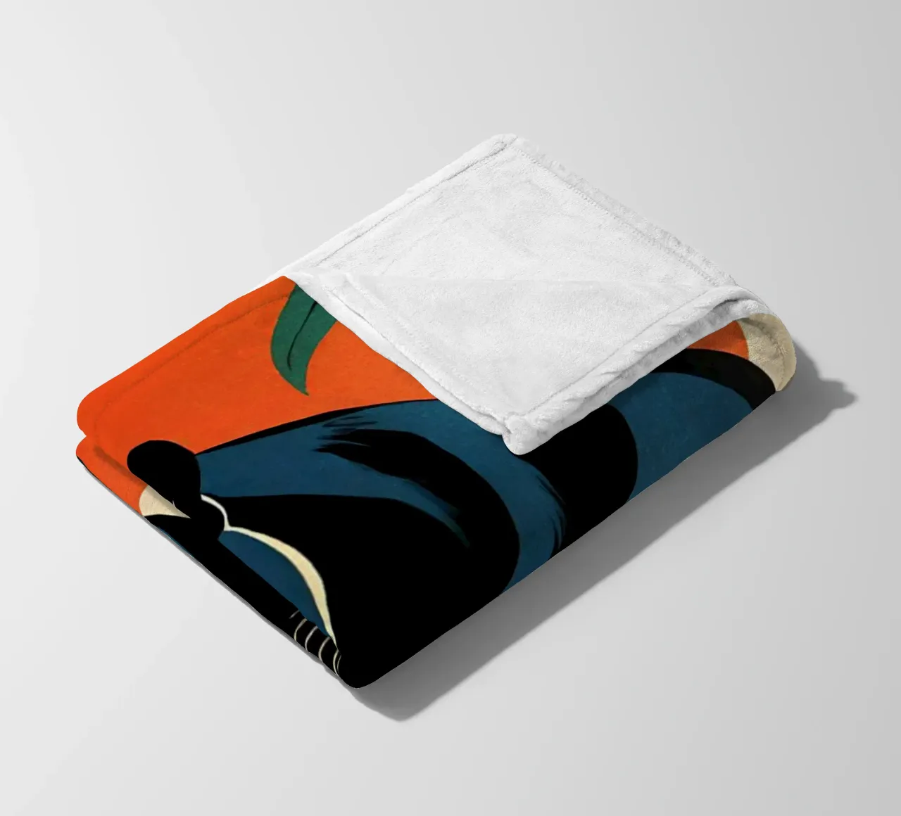 Midnight Panther - Design moderno e retrò Bujaboom coperta in pile da bujaboom