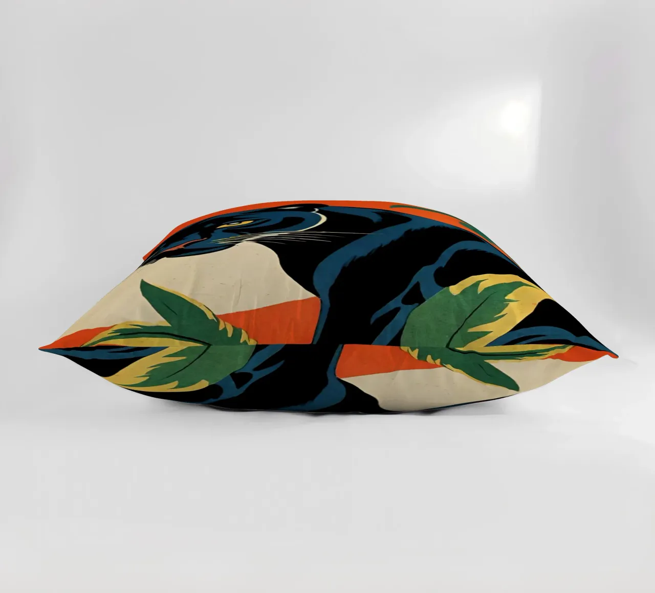 Midnight Panther - Design moderno e retrò Bujaboom cuscino da bujaboom