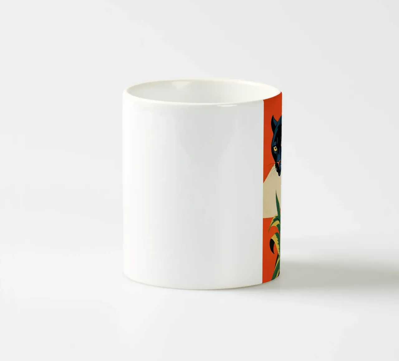 Midnight Panther - Design moderno e retrò Bujaboom tazza in ceramica da bujaboom