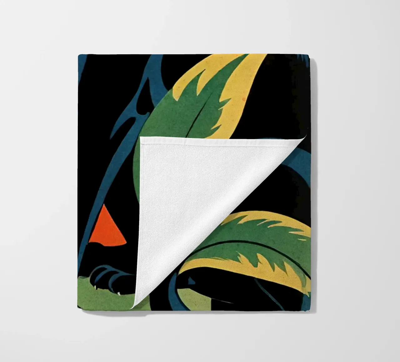 Midnight Panther - Design moderno e retrò Bujaboom telo mare da bujaboom