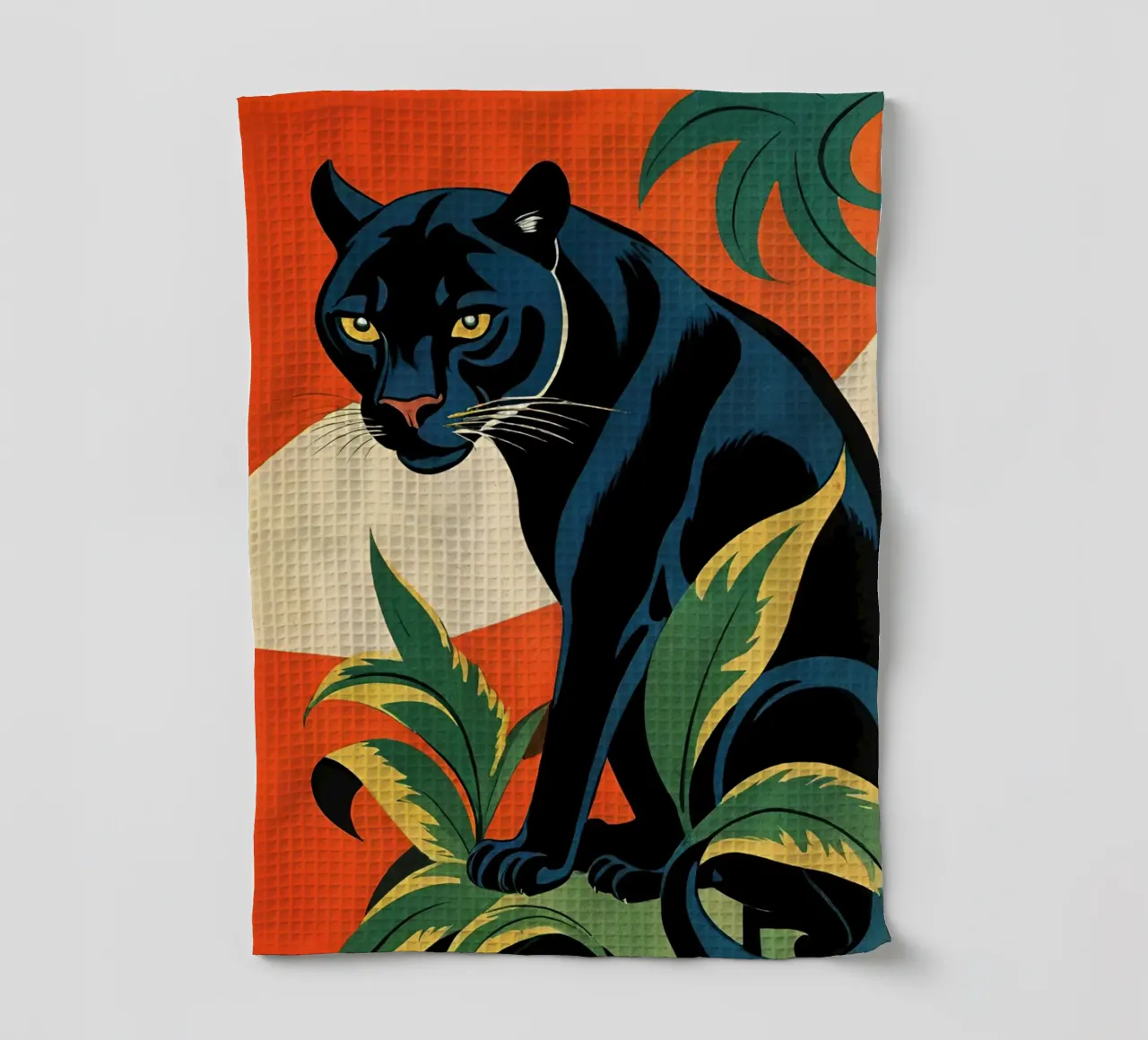 Midnight Panther - Design moderno e retrò Bujaboom canovaccio da cucina da bujaboom