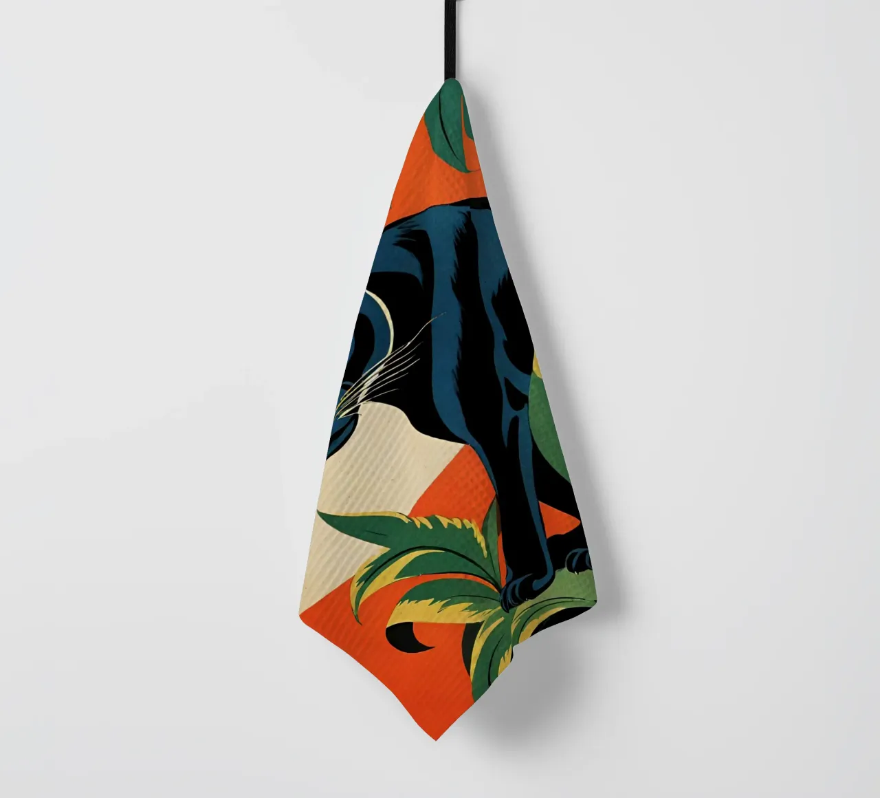 Midnight Panther - Design moderno e retrò Bujaboom canovaccio da cucina da bujaboom