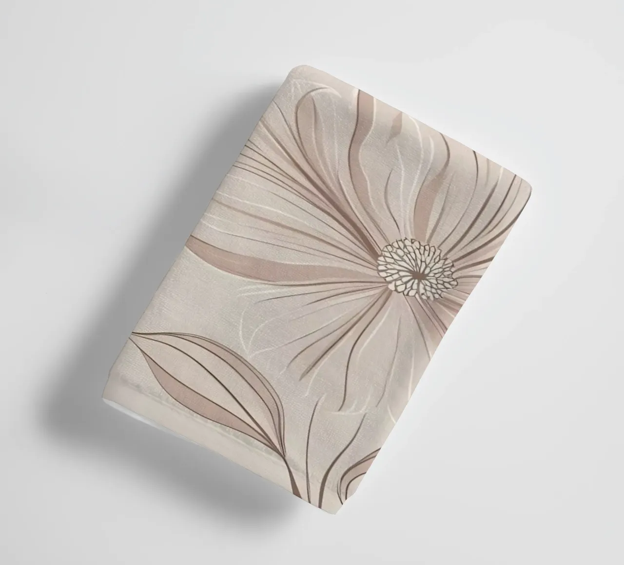 Serenità floreale asciugamano da bagno da Artistic-shop
