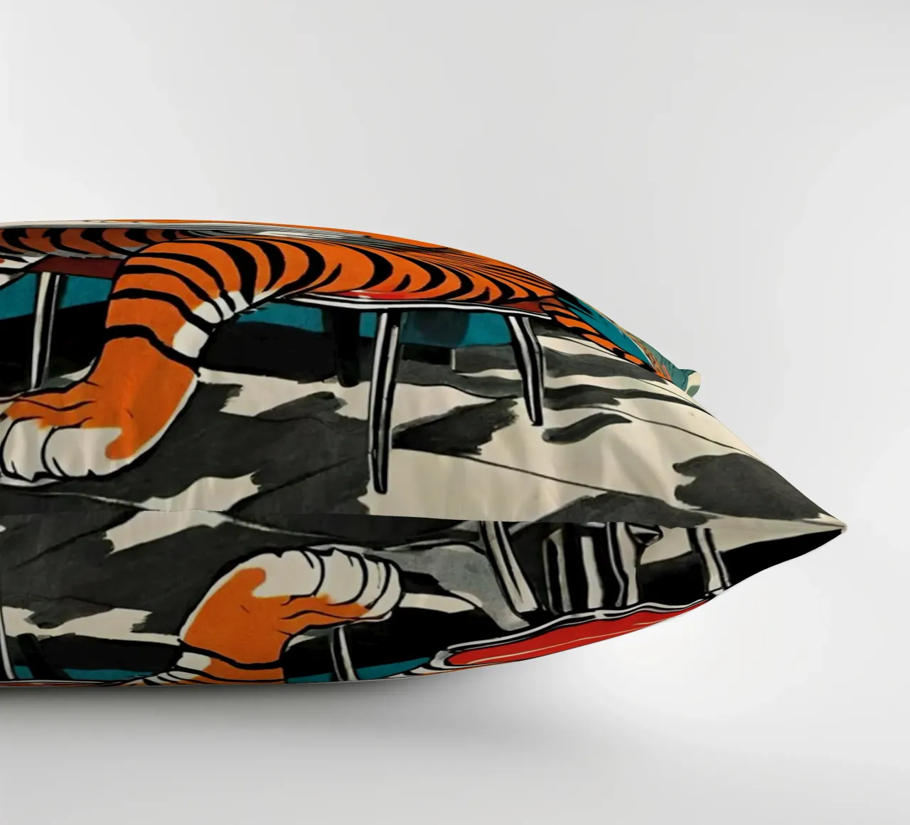 Tiger Diner - Design Pop Art retrò Bujaboom cuscino da bujaboom