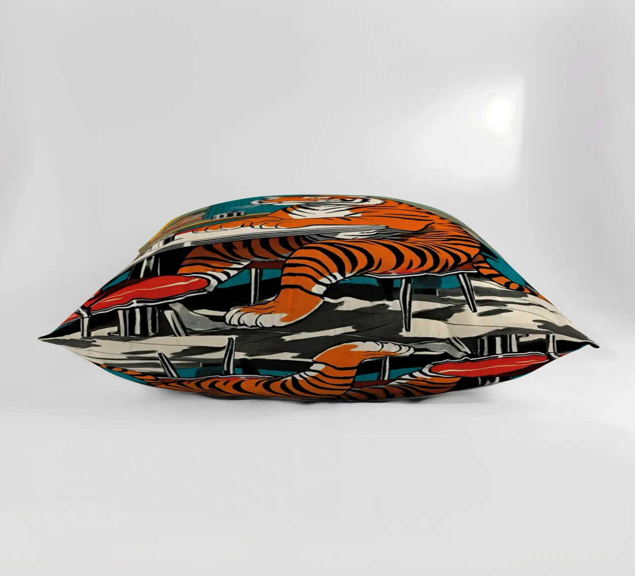 Tiger Diner - Design Pop Art retrò Bujaboom cuscino da bujaboom