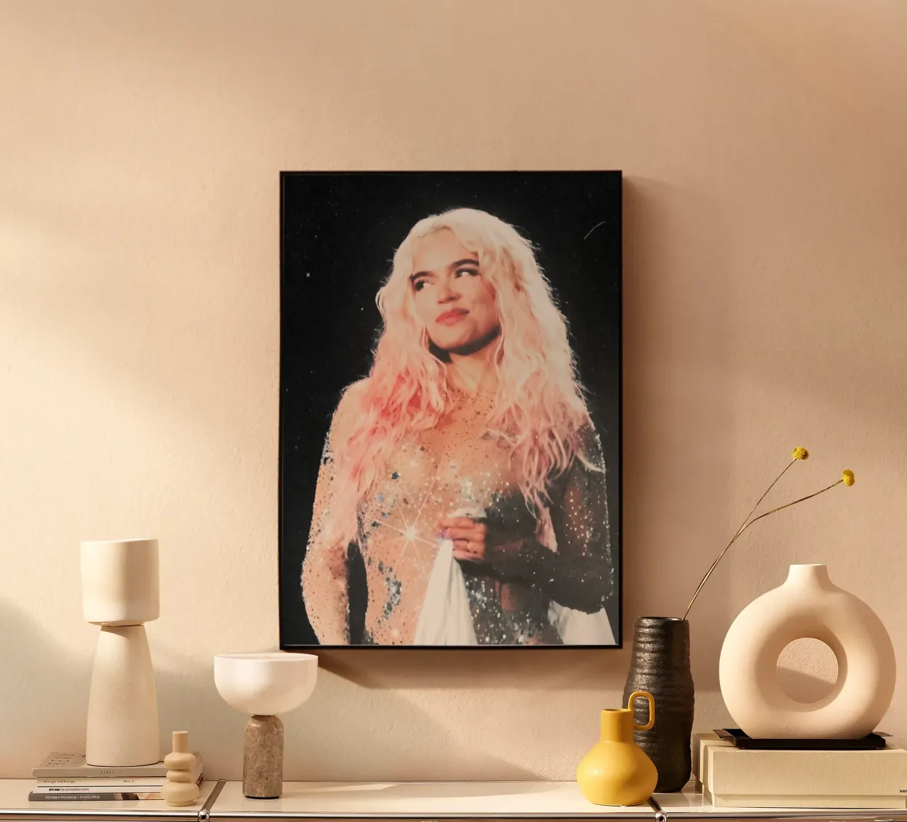 Karol G plexiglass da Digital Street art