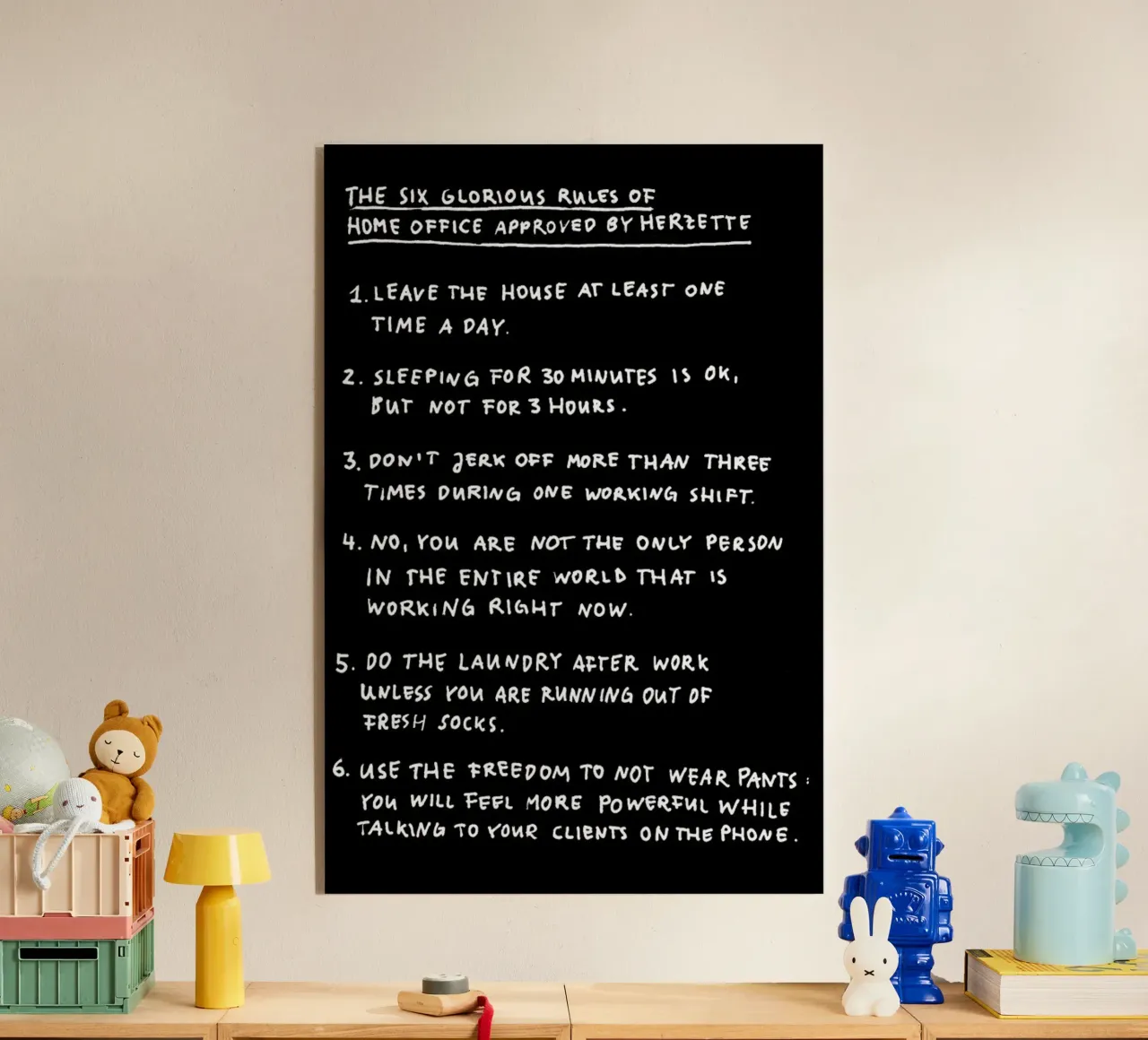 Home office plexiglass da Herzette