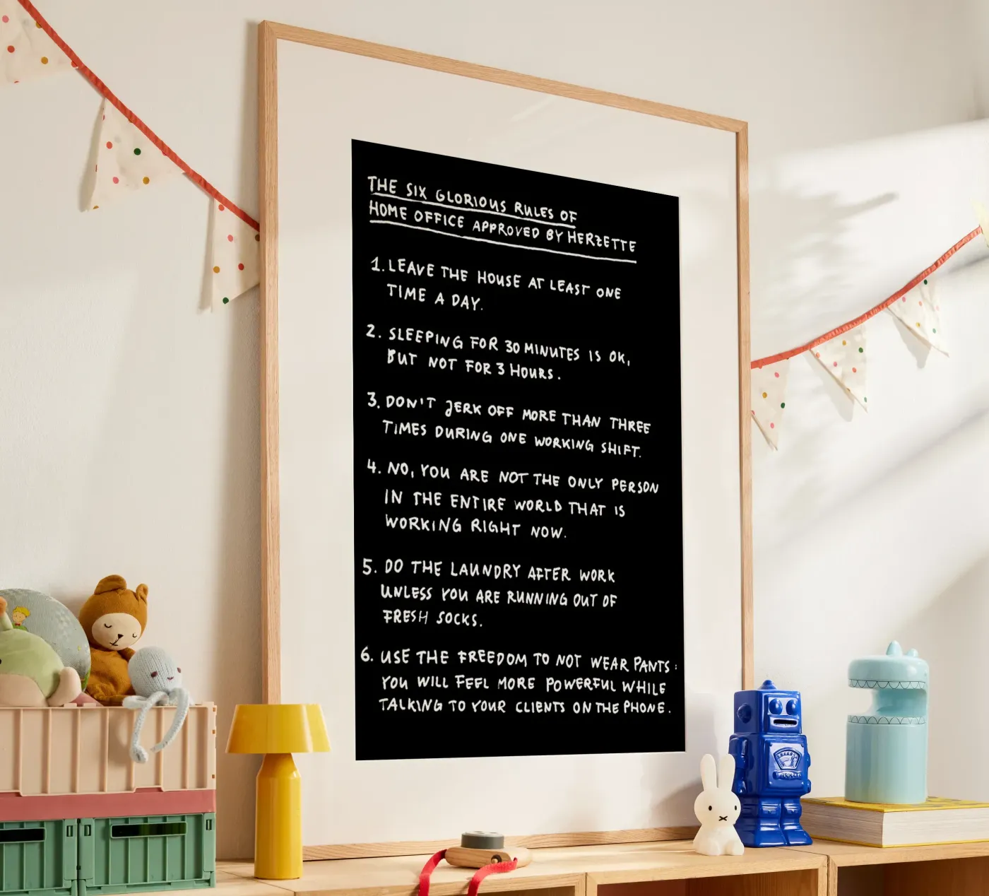 Home office poster da Herzette
