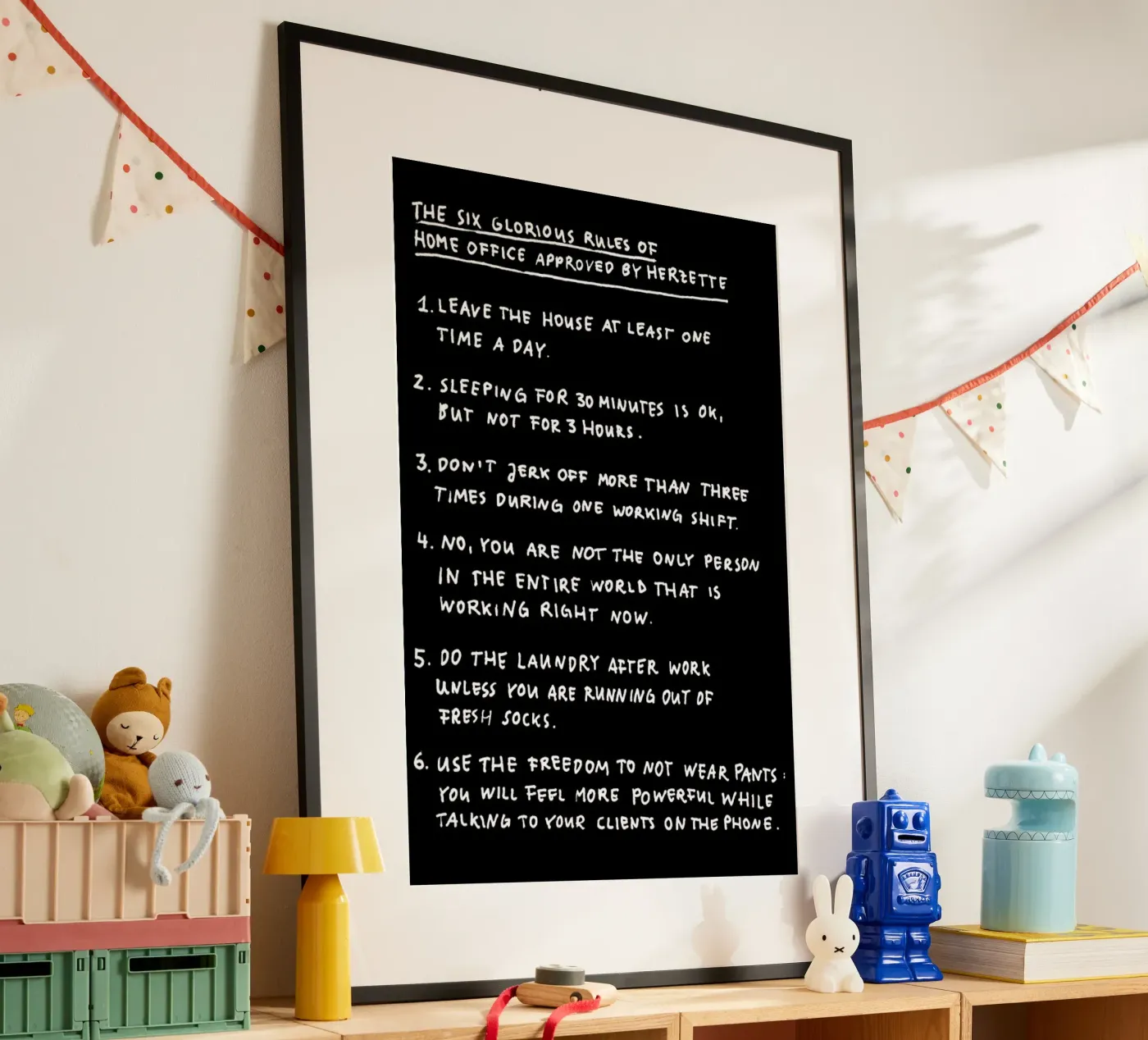 Home office poster da Herzette