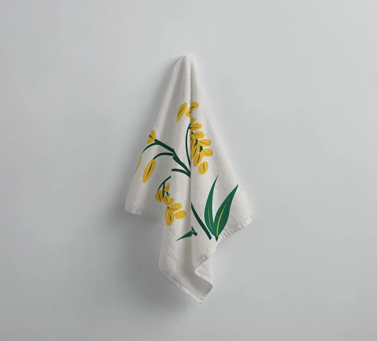 Gambo d'avena asciugamano da bagno da Botanical Gallery