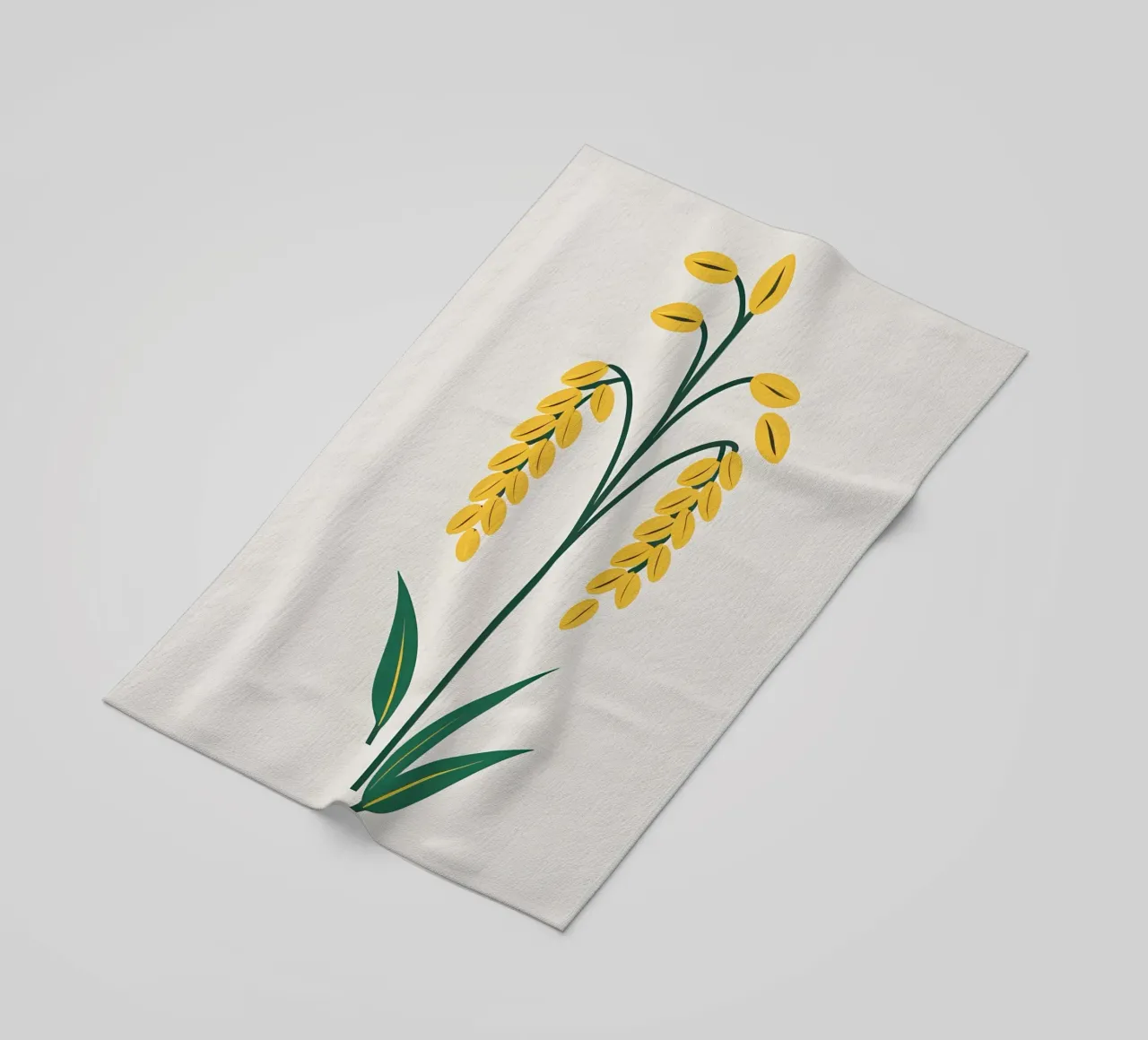 Gambo d'avena telo mare da Botanical Gallery