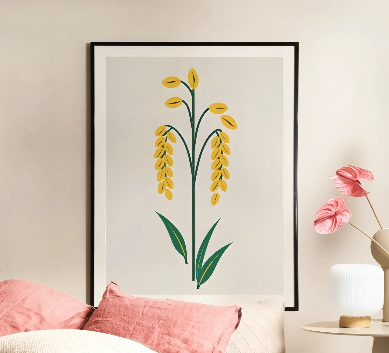 Gambo d'avena carta hahnemühle da Botanical Gallery