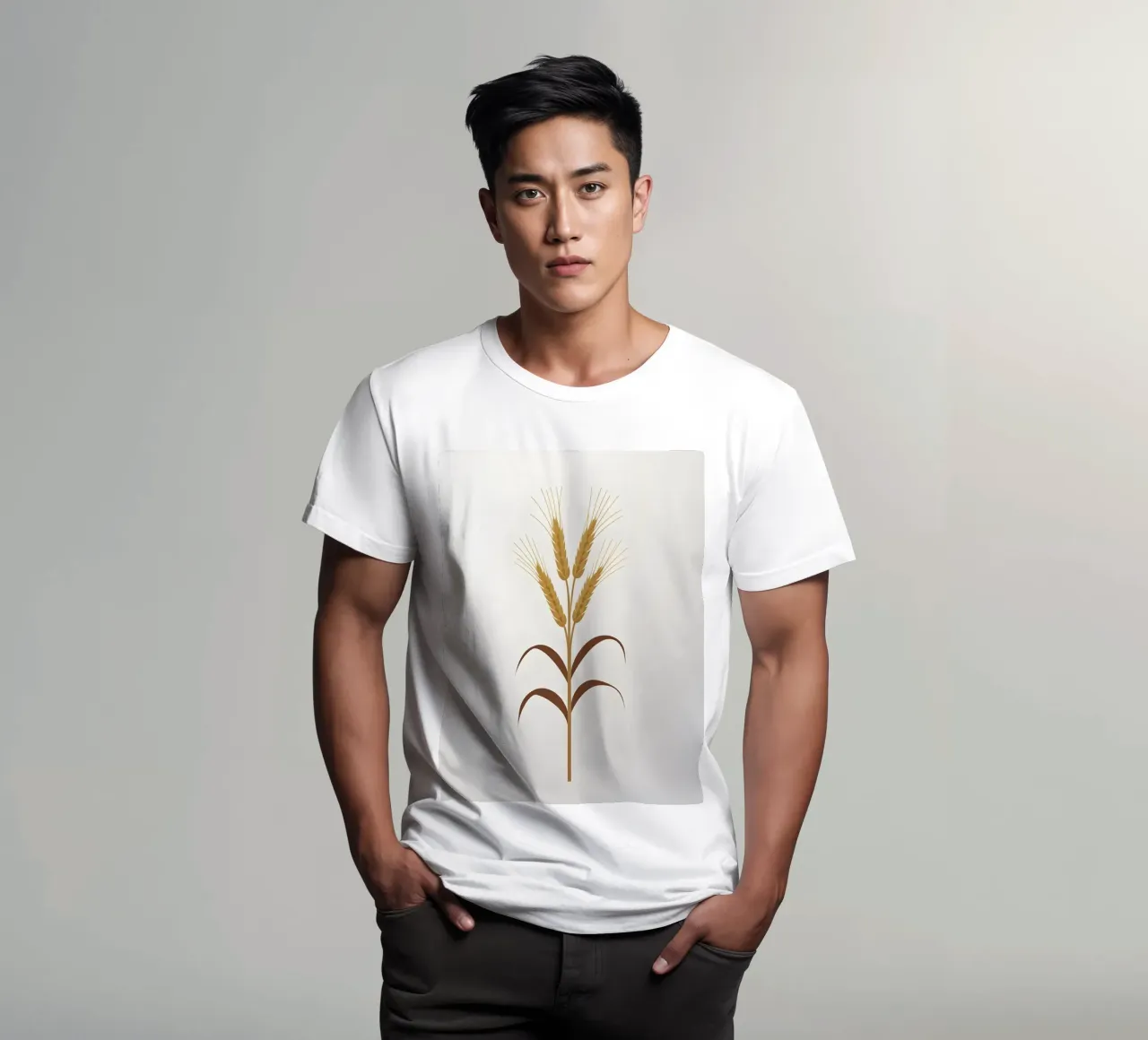 Gambo di segale t-shirt da Botanical Gallery