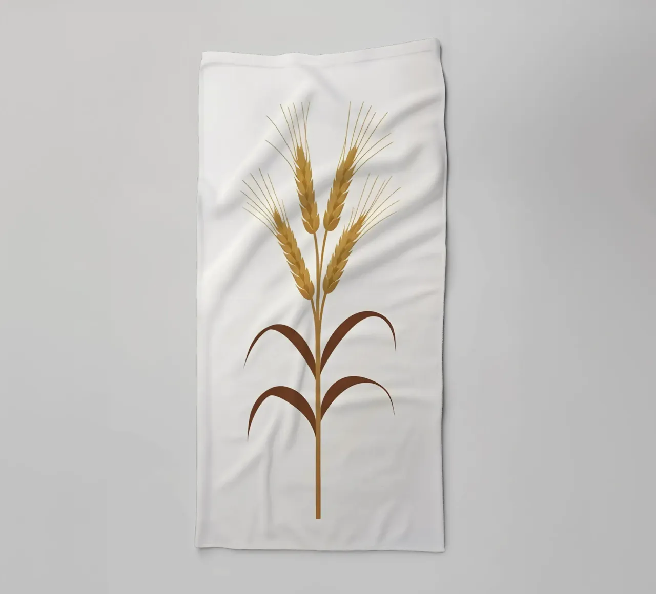 Gambo di segale asciugamano da bagno da Botanical Gallery