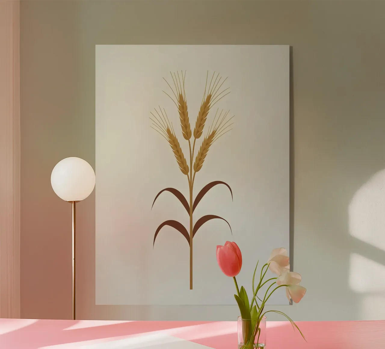 Gambo di segale plexiglass da Botanical Gallery