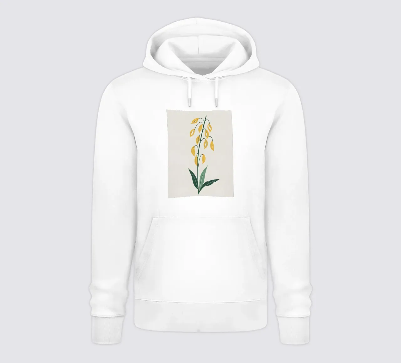 Gambo d'avena felpa con cappuccio da Botanical Gallery