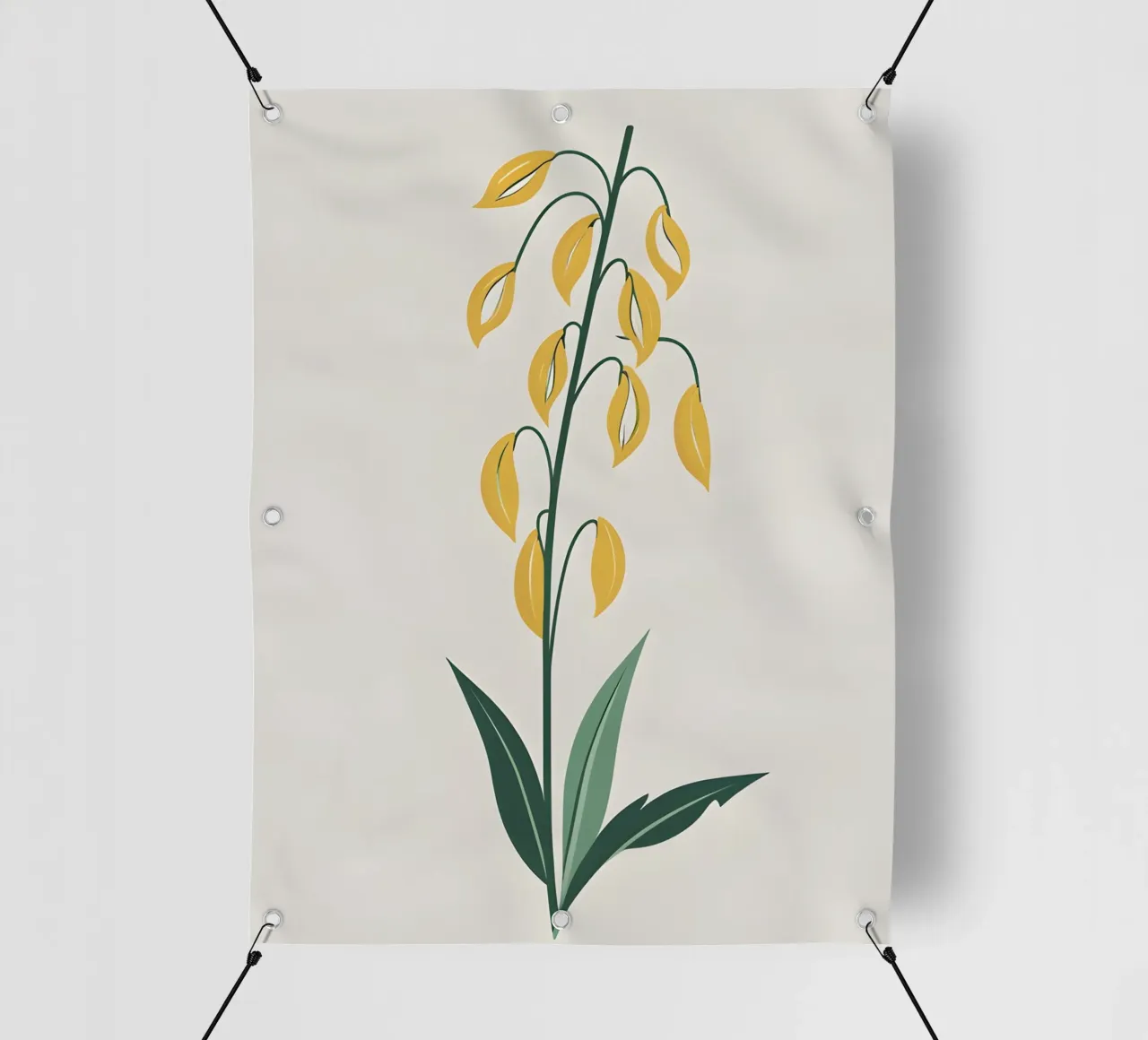 Gambo d'avena telo in pvc da Botanical Gallery