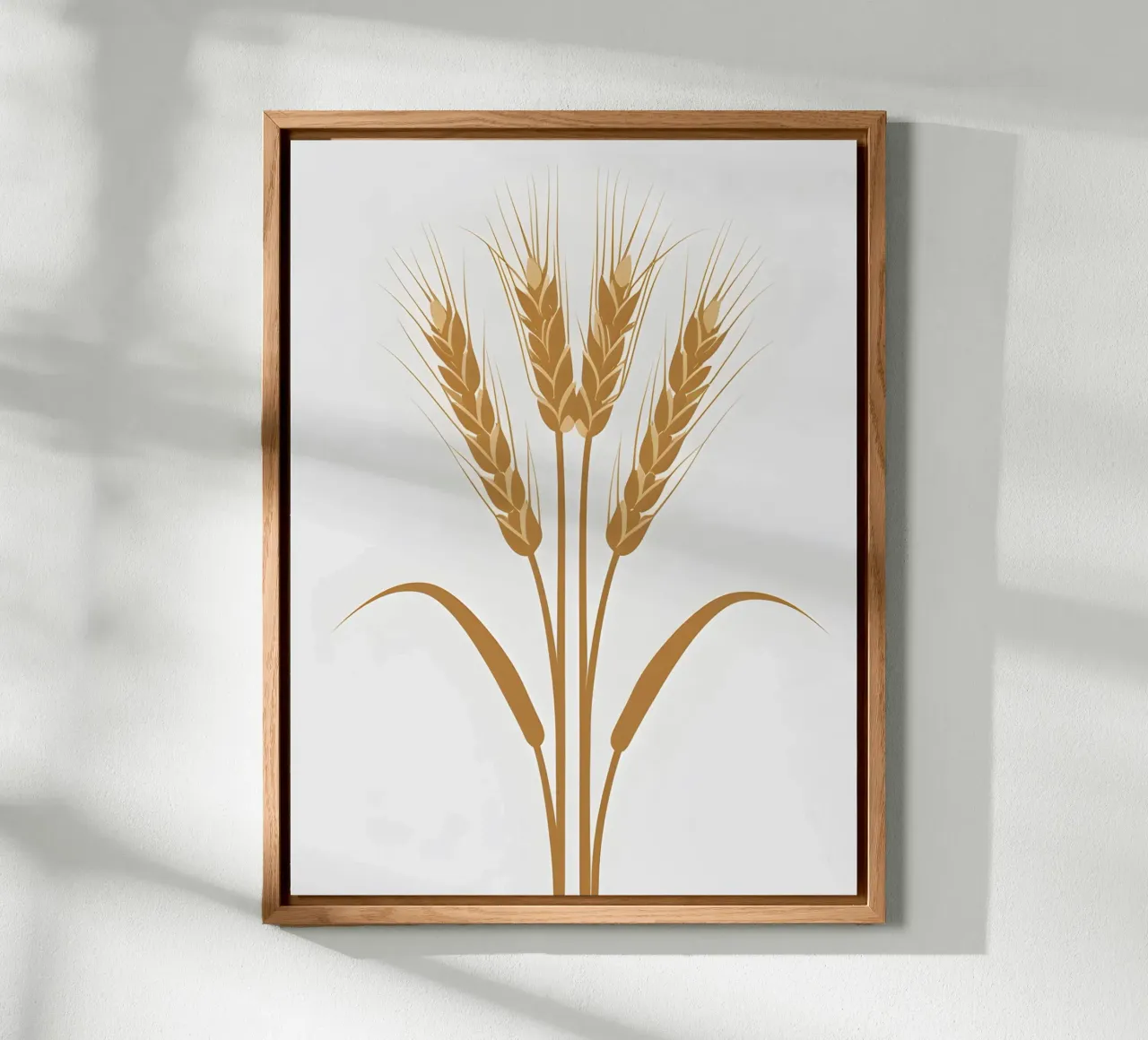 Gambo di segale alluminio dibond da Botanical Gallery