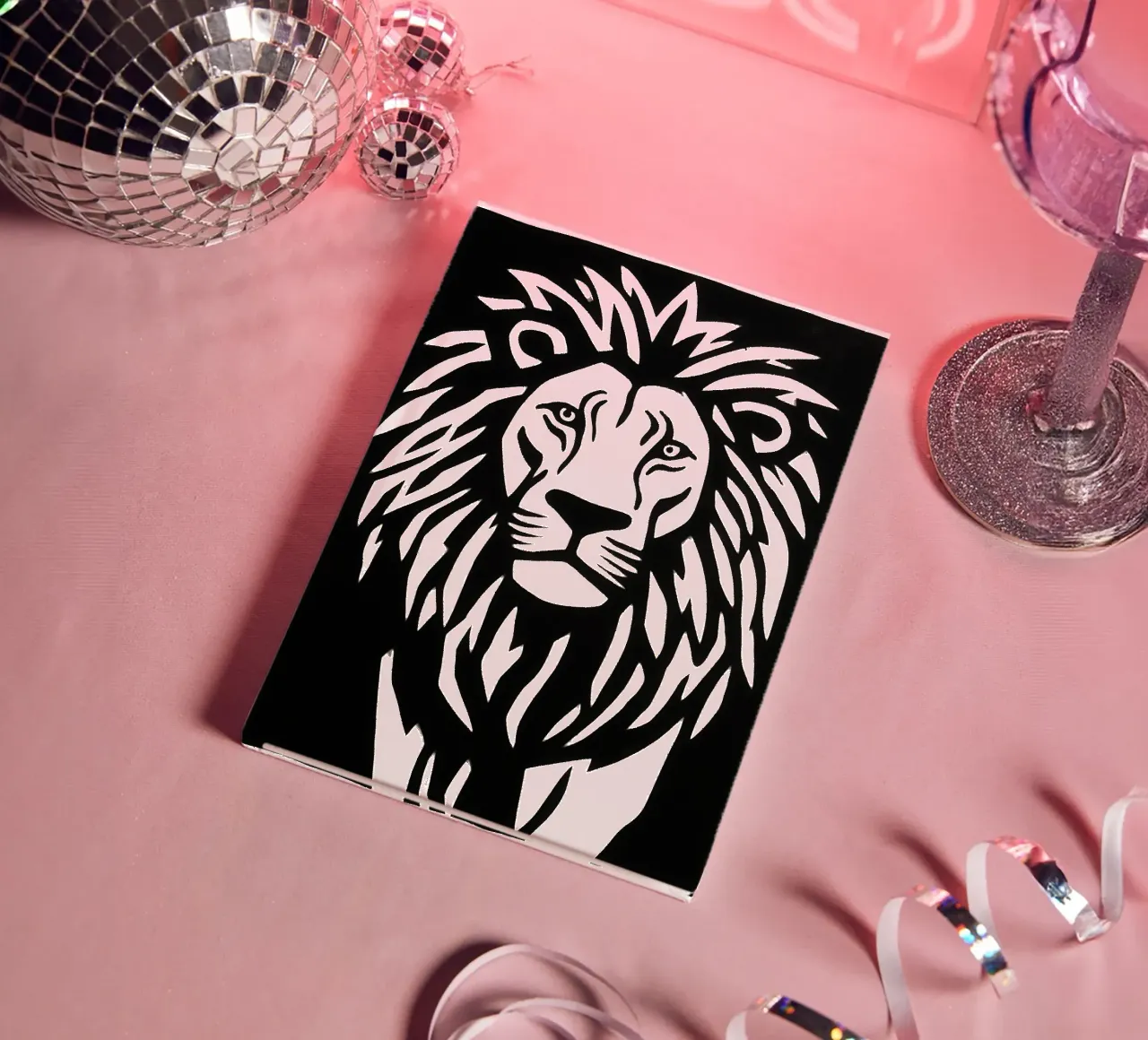 Alter Weiser Löwe | Über Alter, Würde und Weisheit Notizbuch von Autofocus