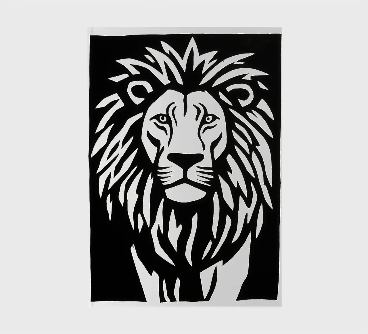 Alter Weiser Löwe | Über Alter, Würde und Weisheit Notizbuch von Autofocus