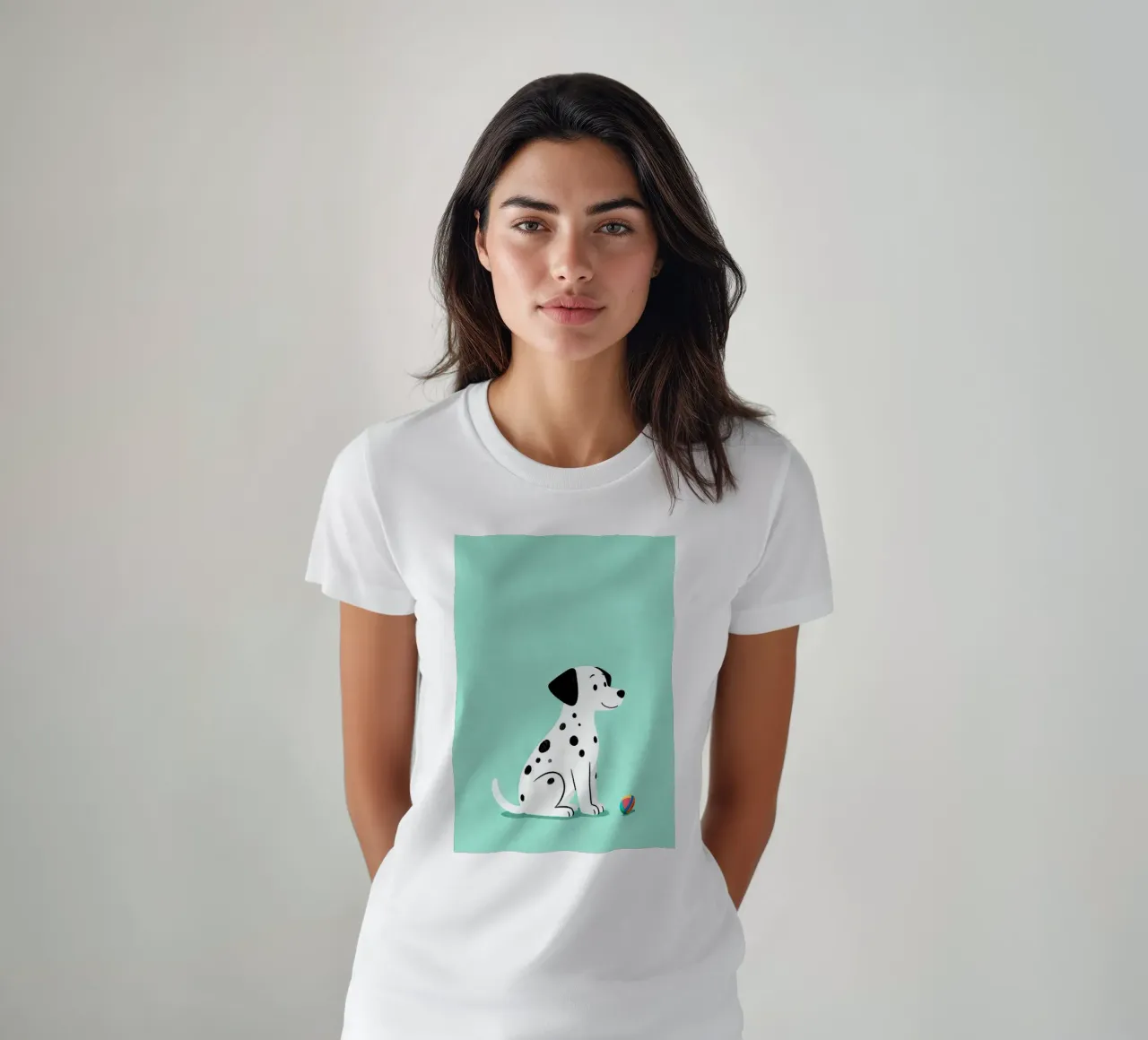 Dalmatian Puppy for Nursery t-shirt da EverLuvv Studio