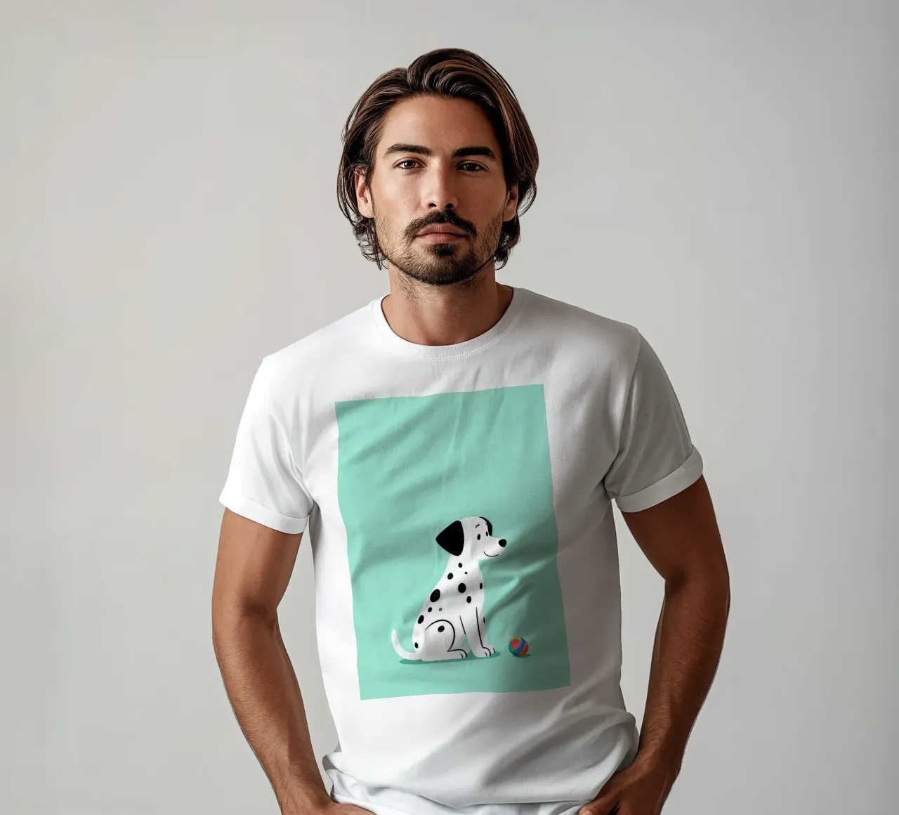 Dalmatian Puppy for Nursery t-shirt da EverLuvv Studio