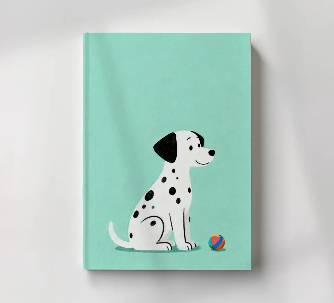 Dalmatian Puppy for Nursery Notizbuch von EverLuvv Studio