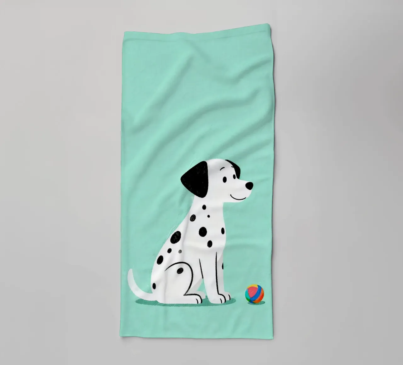 Dalmatian Puppy for Nursery asciugamano da bagno da EverLuvv Studio
