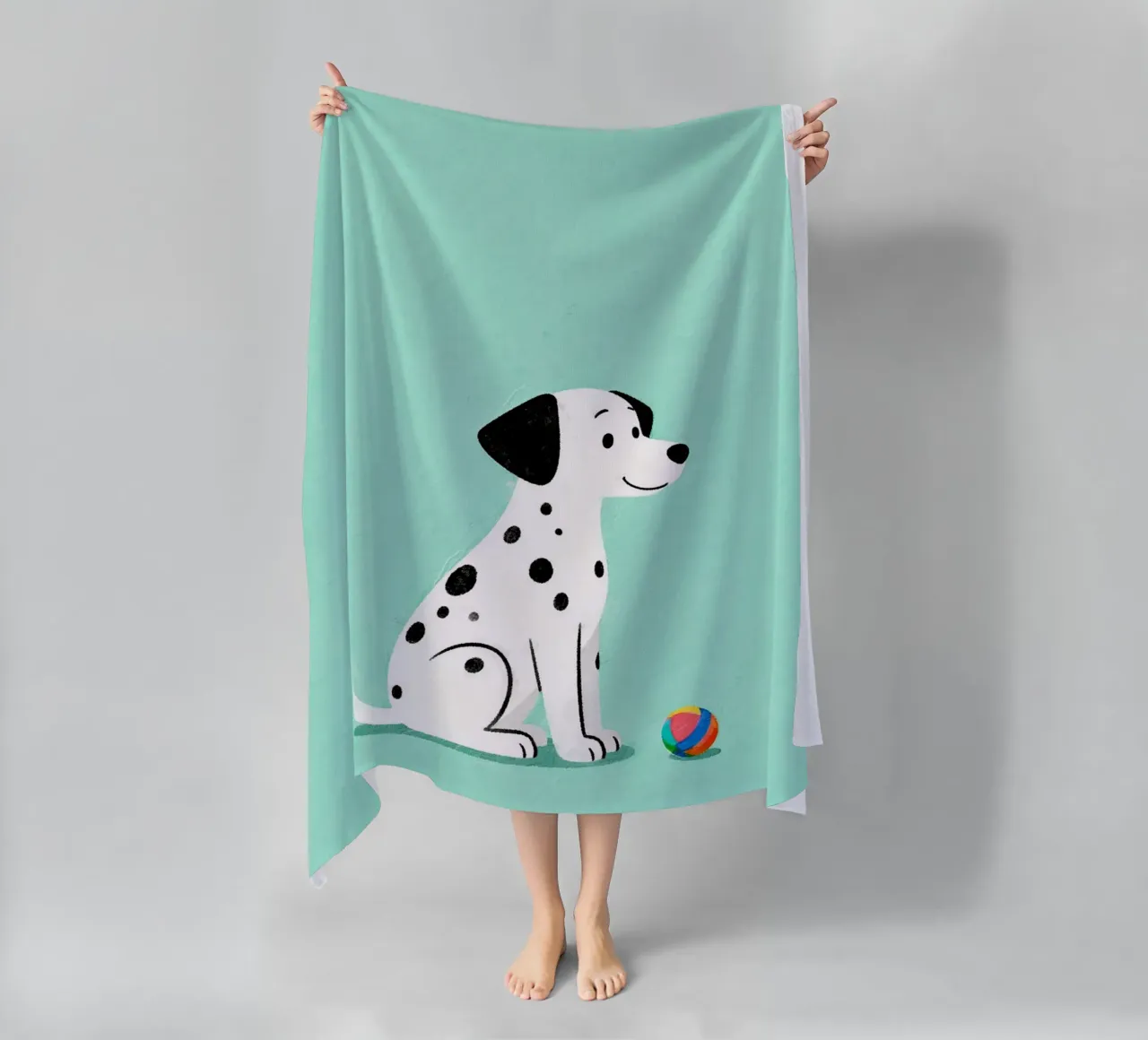 Dalmatian Puppy for Nursery telo mare da EverLuvv Studio